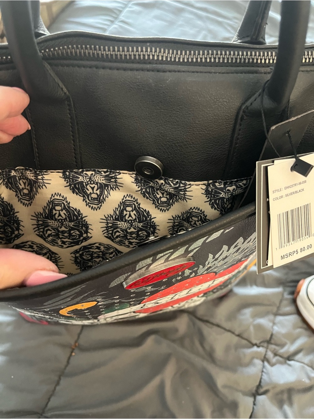 ED HARDY Backpack/tote bag - Picture 4 of 8